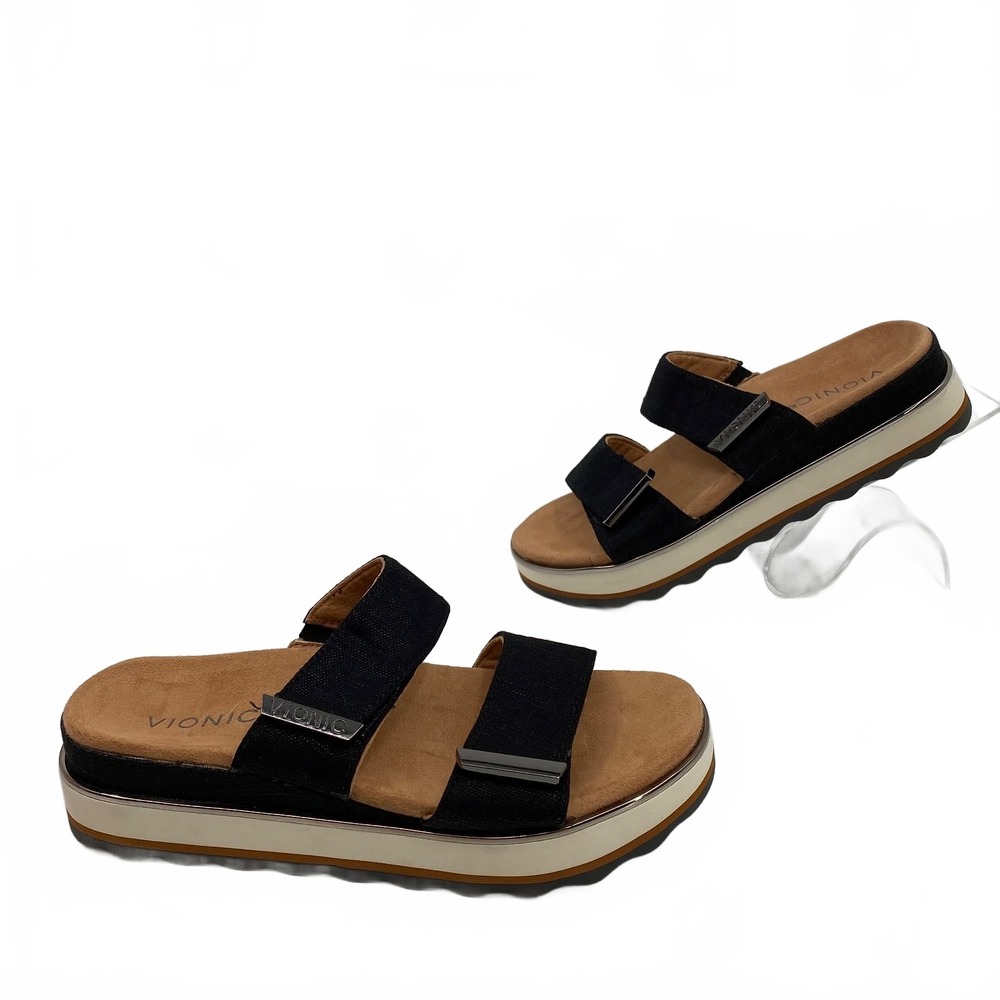 Vionic Black Sandals Brandie sandal Slip-On | Womens 8